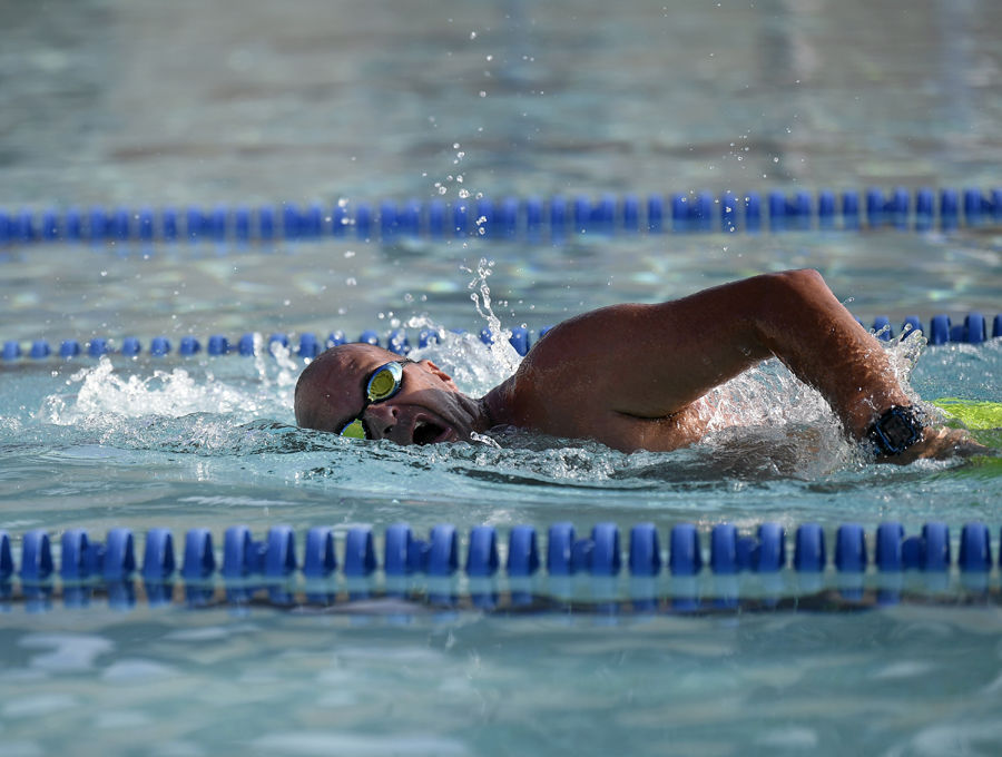 Villager takes to water to promote good cause
